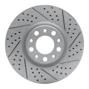 Chrysler 200 Brake Rotor (1) - Front Right - DFC - Geoperformance Drilled & Slotted - `13-`23