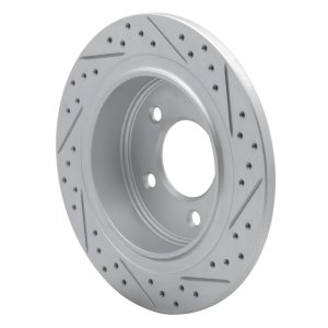 Chrysler Pacifica Brake Rotor (1) - Rear Left - DFC - Geoperformance Rotor - Drilled and Slotted - `04-`08