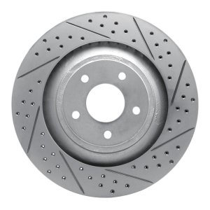 Chrysler 200 Brake Rotor (1) - Front Right - DFC - Geoperformance Drilled & Slotted - `08-`14