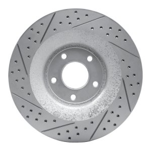 Chrysler 200 Brake Rotor (1) - Front Right - DFC - Geoperformance Drilled & Slotted - `08-`14