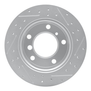 Dodge Sprinter 3500 Brake Rotor (1) - Rear Left - DFC - Drilled & Slotted Geoperformance - `02-`18