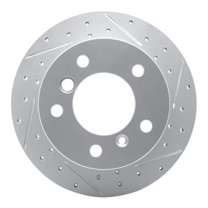 Dodge Sprinter 3500 Brake Rotor (1) - Rear Right - DFC - Drilled & Slotted Geoperformance - `02-`18