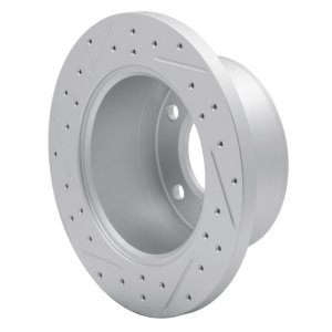 Dodge Sprinter 3500 Brake Rotor (1) - Rear Right - DFC - Drilled & Slotted Geoperformance - `02-`18