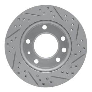 Dodge Sprinter 2500 Brake Rotor (1) - Front Left - DFC - Drilled & Slotted Geoperformance - `02-`06
