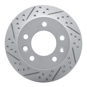 Dodge Sprinter 2500 Brake Rotor (1) - Front Left - DFC - Drilled & Slotted Geoperformance - `02-`06