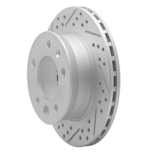 Dodge Sprinter 2500 Brake Rotor (1) - Front Left - DFC - Drilled & Slotted Geoperformance - `02-`06