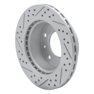 Dodge Sprinter 2500 Brake Rotor (1) - Front Right - DFC - Drilled & Slotted Geoperformance - `02-`06