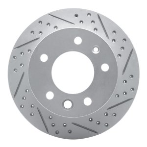 Dodge Sprinter 2500 Brake Rotor (1) - Front Right - DFC - Drilled & Slotted Geoperformance - `02-`06