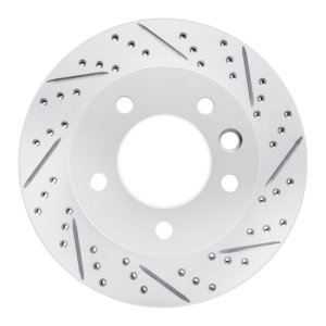 Dodge Sprinter 3500 Brake Rotor (1) - Front Right - DFC - Drilled and Slotted Geoperformance - `02-`06