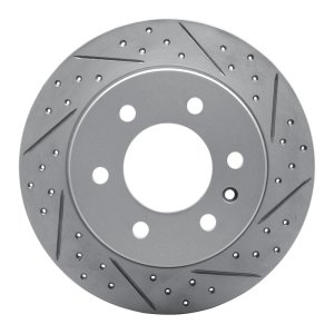 Dodge Sprinter 3500 Brake Rotor (1) - Rear Right - DFC - Drilled & Slotted Geoperformance - `06-`18
