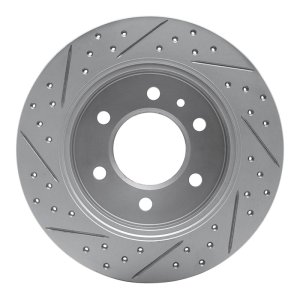 Dodge Sprinter 3500 Brake Rotor (1) - Rear Right - DFC - Drilled & Slotted Geoperformance - `06-`18