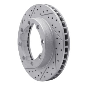 Chevrolet Suburban 1500 Brake Rotor (1) - Front Left - DFC - Geoperformance Drill & Slot - `88-`00