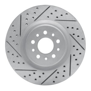 Ram Promaster City Brake Rotor (1) - Front Left - DFC - Drilled & Slotted Geoperformance - `15-`22