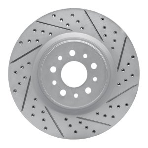 Ram Promaster City Brake Rotor (1) - Front Right - DFC - Drilled & Slotted Geoperformance - `15-`22