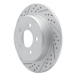 Chrysler Town & Country Brake Rotor (1) - Rear Left - DFC - Drill & Slot Geoperformance - `97-`07