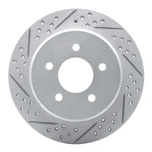 Chrysler Town & Country Brake Rotor (1) - Rear Left - DFC - Drill & Slot Geoperformance - `97-`07