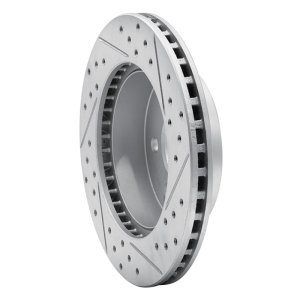 Dodge Dakota Brake Rotor (1) - Front Left - DFC - Geoperformance Drilled & Slotted - `97-`02