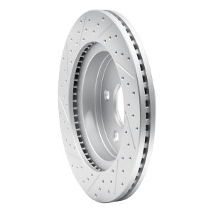 Chrysler Aspen Brake Rotor (1) - Front Right - DFC - Geoperformance Rotor - Drilled & Slotted - `02-`24