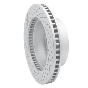 Dodge Ram 3500 Brake Rotor (1) - Front Right - DFC - Drilled & Slotted Geoperformance - `03-`08