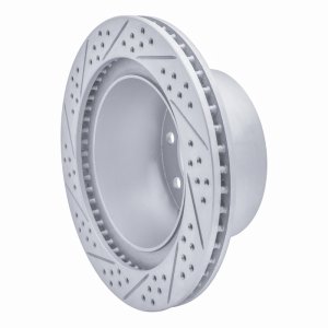 Dodge Ram 1500 Brake Rotor (1) - Rear Right - DFC - Drilled & Slotted Geoperformance - `03-`08