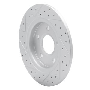 Chrysler Town & Country Brake Rotor (1) - Rear Right - DFC - Drilled & Slotted Geoperformance - `08-`16