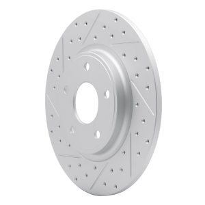 Chrysler Town & Country Brake Rotor (1) - Rear Left - DFC - Geoperformance Drilled & Slotted - `12-`20 Chrysler Town & Country Brake Rotor (1) - Rear Left - DFC - Geoperformance Drilled & Slotted - `12-`20
