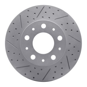 Ram Promaster Brake Rotor (1) - Front Left - DFC - Drilled & Slotted Geoperformance - `14-`26