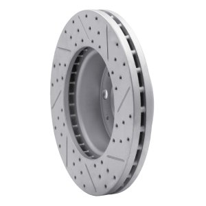 Ram Promaster Brake Rotor (1) - Front Left - DFC - Drilled & Slotted Geoperformance - `14-`26