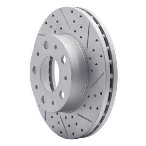 Ram Promaster 3500 Brake Rotor (1) - Front Right - DFC - Drilled & Slotted Geoperformance - `14-`26