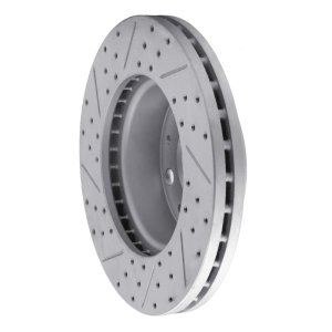 Ram Promaster 3500 Brake Rotor (1) - Front Right - DFC - Drilled & Slotted Geoperformance - `14-`26