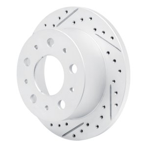 Ram Promaster 3500 Brake Rotor (1) - Rear Left - DFC - Drilled & Slotted Geoperformance - `14-`21
