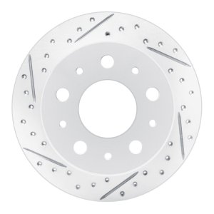 Ram Promaster 3500 Brake Rotor (1) - Rear Left - DFC - Drilled & Slotted Geoperformance - `14-`21