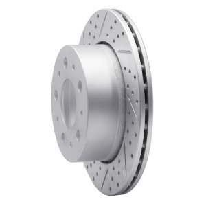 Ram Promaster 3500 Brake Rotor (1) - Rear Left - DFC - Drilled & Slotted Geoperformance - `14-`21 Ram Promaster 3500 Brake Rotor (1) - Rear Left - DFC - Drilled & Slotted Geoperformance - `14-`21