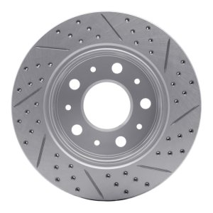 Ram Promaster 3500 Brake Rotor (1) - Rear Left - DFC - Drilled & Slotted Geoperformance - `14-`21 Ram Promaster 3500 Brake Rotor (1) - Rear Left - DFC - Drilled & Slotted Geoperformance - `14-`21