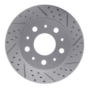 Ram Promaster 2500 Brake Rotor (1) - Rear Right - DFC - Drilled & Slotted Geoperformance - `14-`21