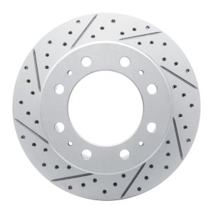 Dodge Ram 4000 Brake Rotor (1) - Rear Left - DFC - Geoperformance + Drilled & Slotted - `09-`25