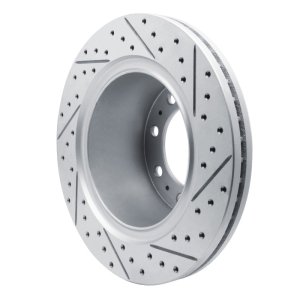 Dodge Ram 4000 Brake Rotor (1) - Rear Left - DFC - Geoperformance + Drilled & Slotted - `09-`25