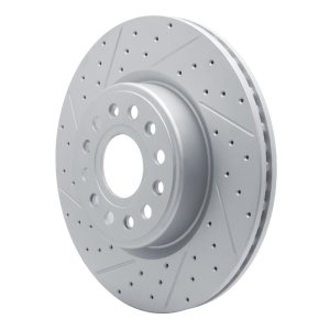 Ram 1500 Brake Rotor (1) - Front Left - DFC - Geoperformance Rotor - Drilled and Slotted - `19-`25 Ram 1500 Brake Rotor (1) - Front Left - DFC - Geoperformance Rotor - Drilled and Slotted - `19-`25