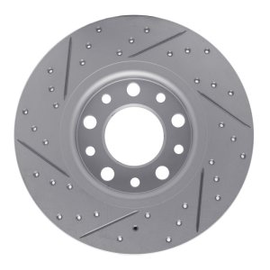 Chrysler 200 Brake Rotor (1) - Rear Right - DFC - Drilled & Slotted Geoperformance - `14-`22