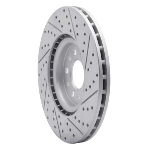 Alfa Romeo Tonale Brake Rotor (1) - Front Left - DFC - Drilled & Slotted Geoperformance - `14-`26