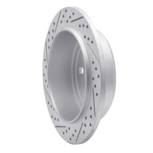 Dodge Nitro Brake Rotor (1) - Rear Right - DFC - Geoperformance Rotor - Drilled and Slotted - `07-`12