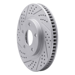 Buick Riviera Brake Rotor (1) - Front Left - DFC - Geoperformance Rotor - Drilled & Slotted - `97-`05