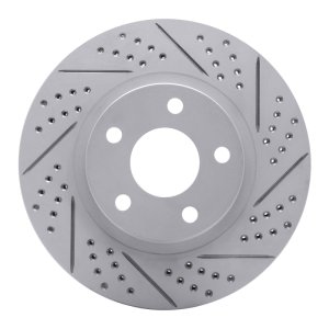 Buick Park Avenue Brake Rotor (1) - Front Right - DFC - Geoperformance Drilled & Slotted - `97-`05 Buick Park Avenue Brake Rotor (1) - Front Right - DFC - Geoperformance Drilled & Slotted - `97-`05