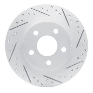 Buick Park Avenue Brake Rotor (1) - Rear Right - DFC - Drilled & Slotted Geoperformance - `98-`05 Buick Park Avenue Brake Rotor (1) - Rear Right - DFC - Drilled & Slotted Geoperformance - `98-`05