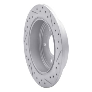 Buick Lacrosse Brake Rotor (1) - Rear Left - DFC - Drilled & Slotted Geoperformance - `06-`10