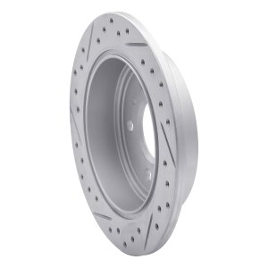 Buick Allure Brake Rotor (1) - Rear Right - DFC - Drilled & Slotted Geoperformance - `06-`10