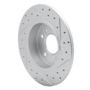 Buick Lucerne Brake Rotor (1) - Rear Left - DFC - Geoperformance Rotors - Drilled & Slotted - `06-`11 Buick Lucerne Brake Rotor (1) - Rear Left - DFC - Geoperformance Rotors - Drilled & Slotted - `06-`11