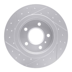 Buick Lucerne Brake Rotor (1) - Rear Right - DFC - Drilled & Slotted Geoperformance - `06-`11