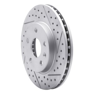 Buick Regal Brake Rotor (1) - Front Right - DFC - Drilled & Slotted Geoperformance - `11-`16