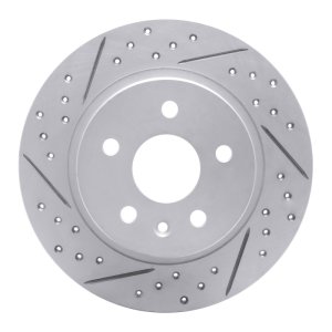 Buick Encore Brake Rotor (1) - Rear Left - DFC - Drilled & Slotted Geoperformance - `11-`22